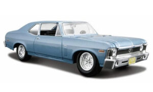 Chevrolet Nova SS, metallic-light blue
