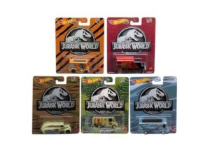 Pop culture jurassic world assortment mix box of 5