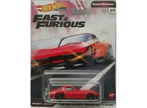 Corvette Stingray coupe f&f, red 1965