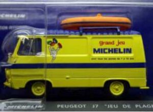 Peugeot j7 jeu de plage michelin