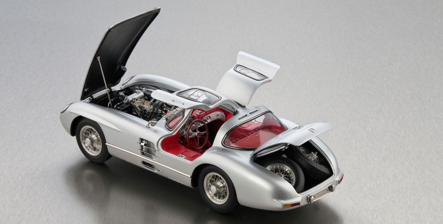 CMC Mercedes-Benz 300 SLR Coupé, 1955, red interior