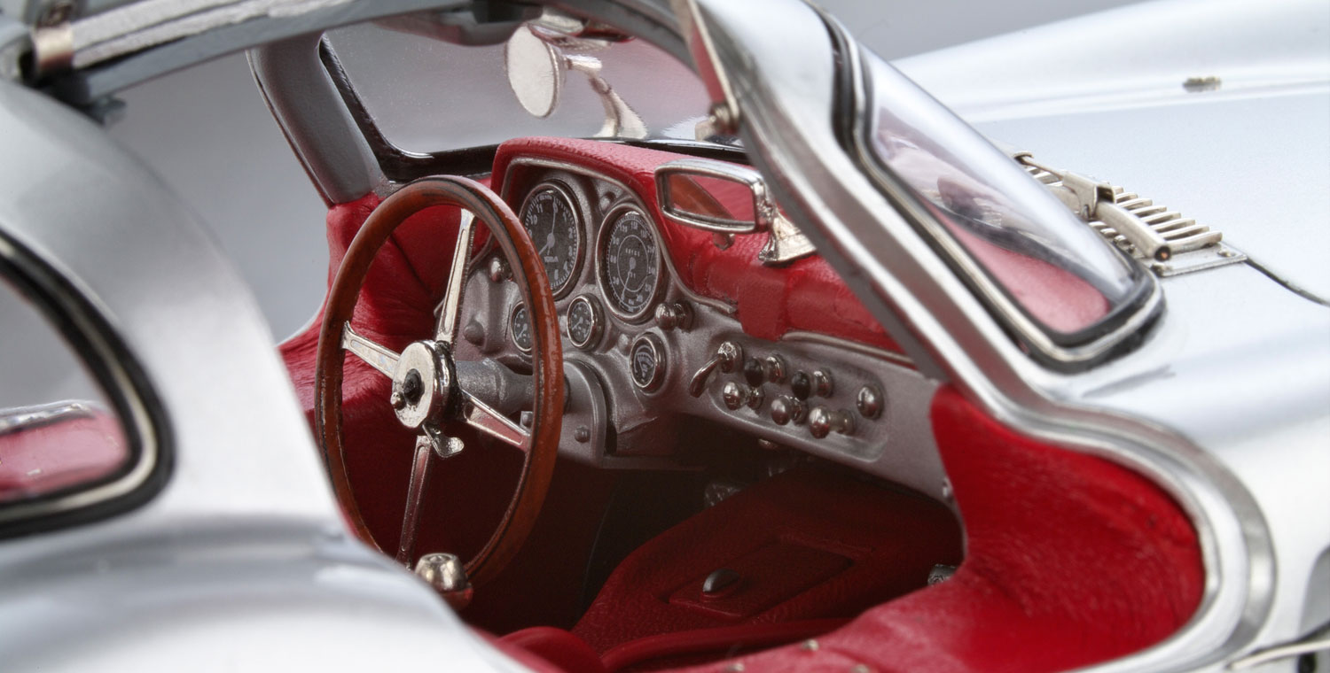 CMC Mercedes-Benz 300 SLR Coupé, 1955, red interior - Figura 5