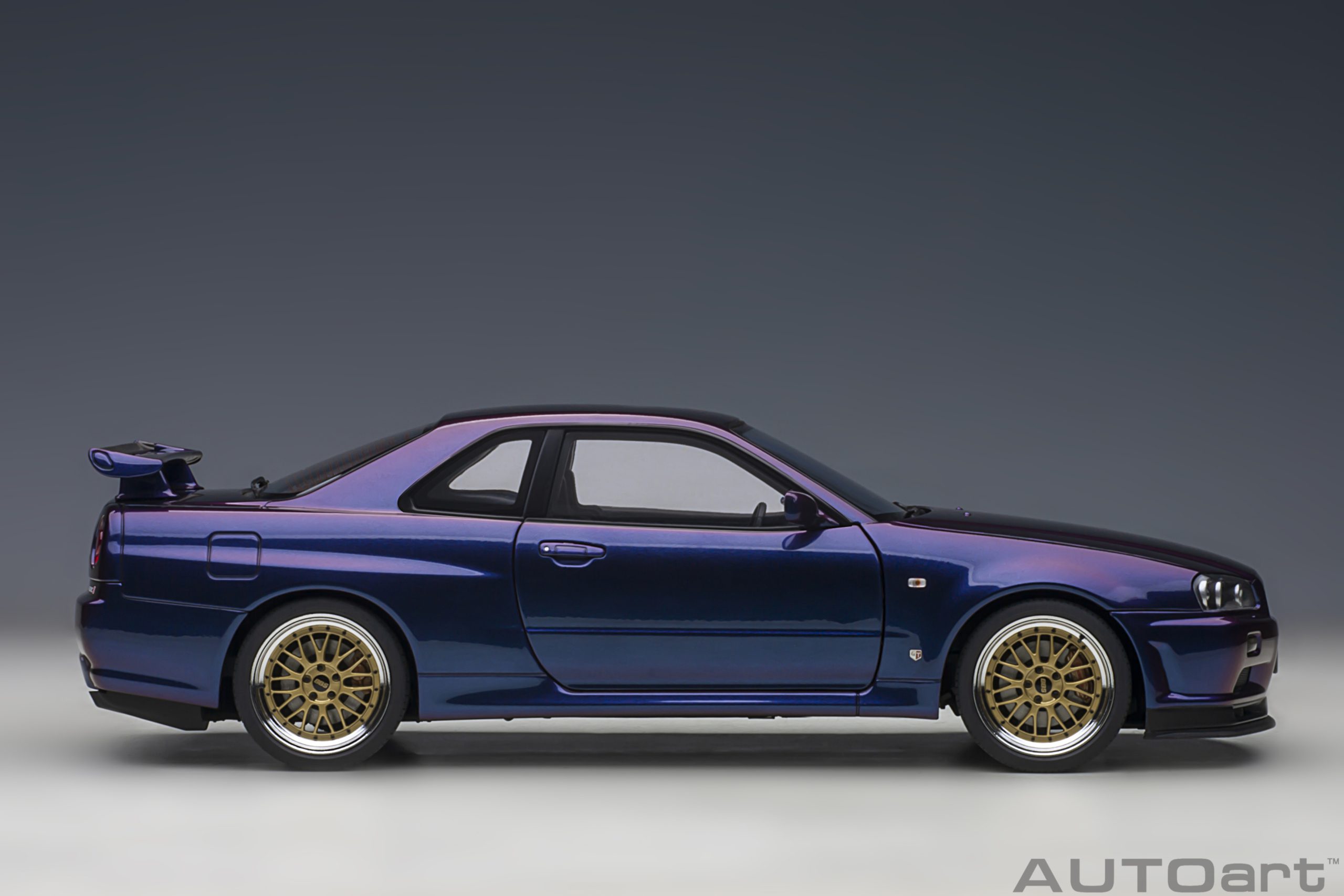 Nissan Skyline GT-R (R34) V-Spec II with BBS LM wheels (Midnight Purple III) - Figura 5