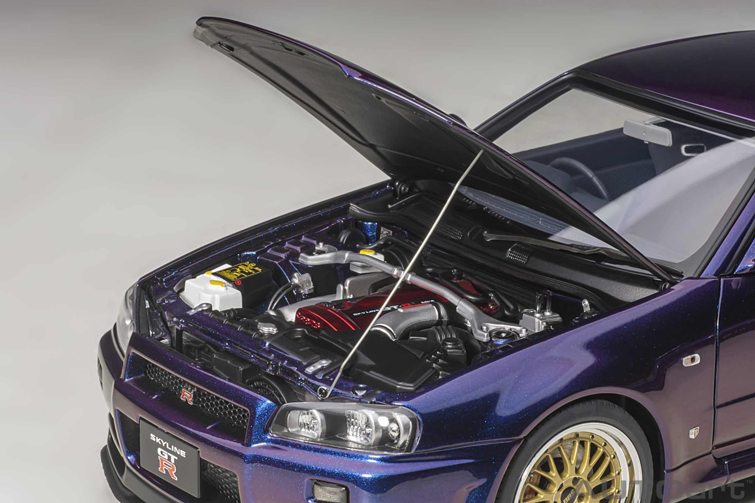 Nissan Skyline GT-R (R34) V-Spec II with BBS LM wheels (Midnight Purple III) - Figura 12