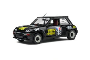 RENAULT 5 TURBO BLACK EUROPEAN CUP 1984 P. BELMONDO