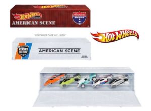 American Scene FPY86-978J Car Culture mix of 5 cars in a Special Container Packaging.