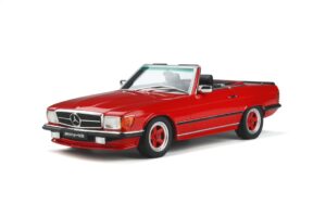 MERCEDES-BENZ R107 500 SL AMG RED 1986