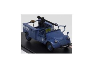 Citroen 2CV Jules a mitrailleuse *auto plus*, blue