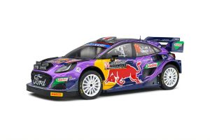 FORD PUMA RALLY1 HYBRID PURPLE #19 S.LOEB / I.GALMICHE RALLYE MONTE CARLO