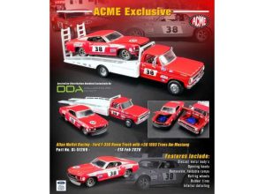 Allan Moffat Racing Trans Am Mustang #38 on a Ford F-350 Ramp Truck. 1969