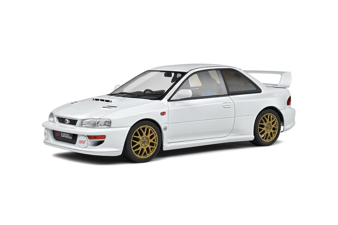 SUBARU IMPREZA 22B WHITE 1998