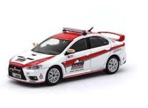 Mitsubishi Lancer Evo X Pikes Peak Safety Car, white/red