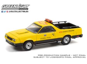 Chevrolet El Camino SS 1986 70th Annual Indianapolis 500 Mile Race Official Truck, yellow/black