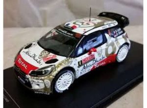 Citroen DS3 WRC #4 S. Loeb/D. Elena Monte Carlo, white/gold/red 2015