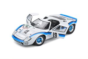 FORD GT40 MK.1 WHITE #19 E.MARTA ANGOLA CHAMPIONSHIP 1973