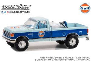 Ford F-150 with Fuel Transfer Tank *Gulf Oil Special Edition Series 2*, 1990 blue