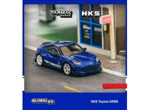 HKS Toyota GR86, blue