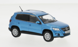 VW Tiguan, metallic-blue 2007