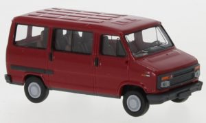 Citroen C25 Bus, dunkelrot, 1982