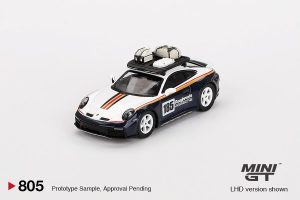 PORSCHE 911 (992) DAKAR RALLYE DESIGN PACKAGE WHITE/GENTIAN BLUE METALLIC 2023