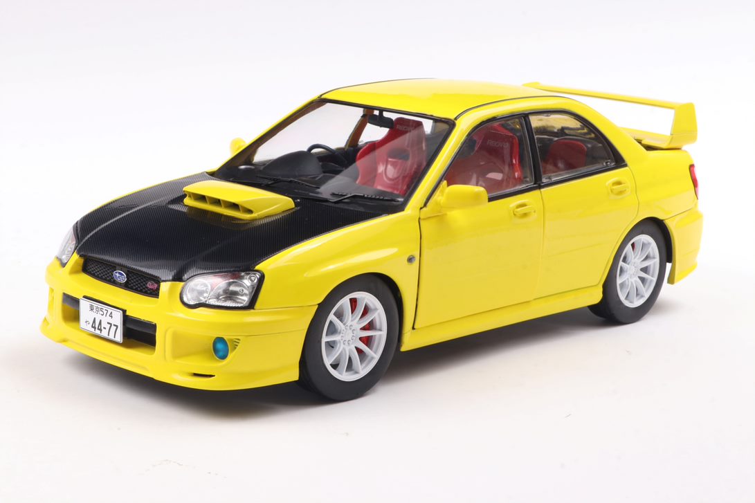 SUBARU IMPREZA WRX STI STREETFIGHTERS YELLOW 2003