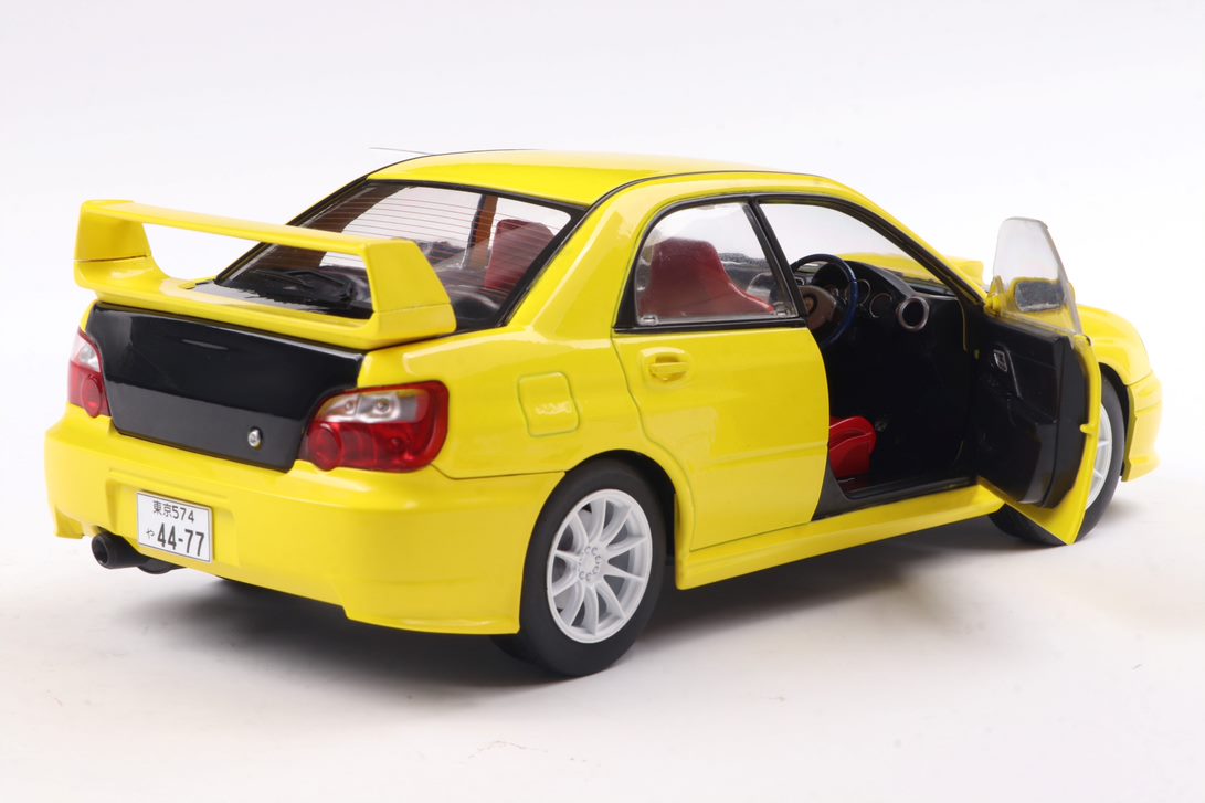 SUBARU IMPREZA WRX STI STREETFIGHTERS YELLOW 2003 - Image 4