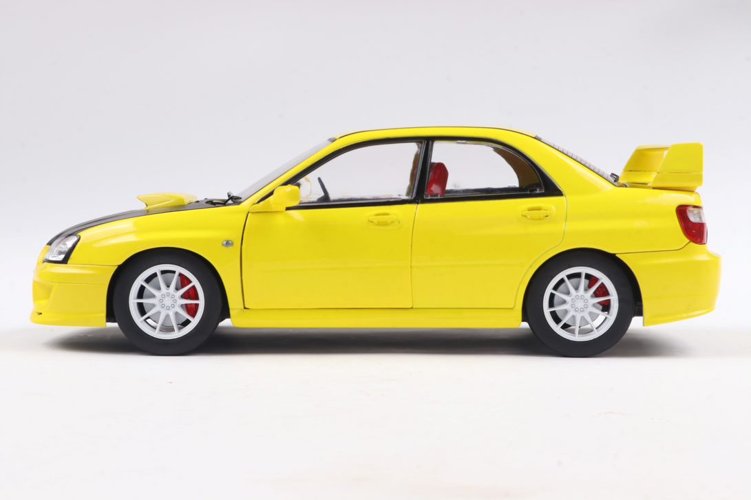 SUBARU IMPREZA WRX STI STREETFIGHTERS YELLOW 2003 - Image 3