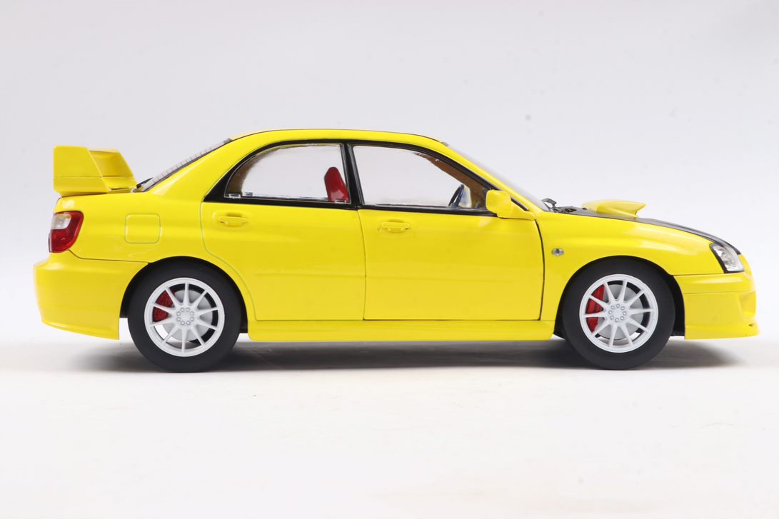 SUBARU IMPREZA WRX STI STREETFIGHTERS YELLOW 2003 - Image 2