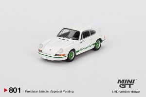 PORSCHE 911 (901) 2,7 CARRERA RS GRAND PRIX WHITE WITH GREEN LIVERY 1973