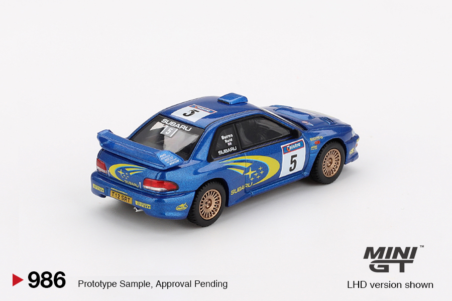 Subaru Impreza WRC99 1999 Rally Australia Winner #5 Australia Exclusive - Image 3