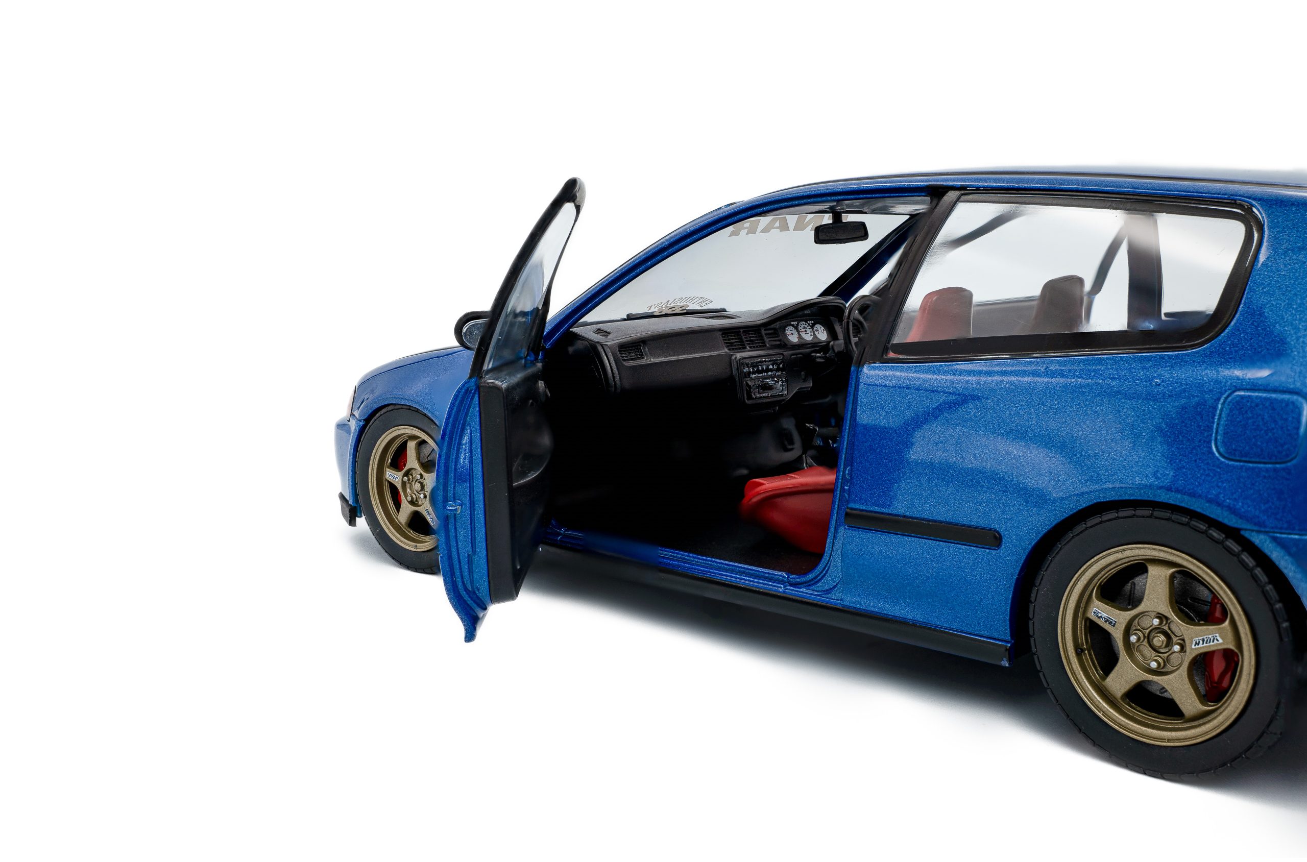HONDA CIVIC (EG6) SOLIDO WORKS COBALT BLUE PEARL 1991 - Image 5