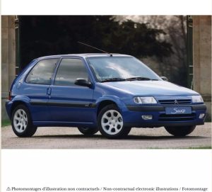 Citroën Saxo VTS 1996 Poseidon Blue