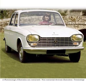 Peugeot 204 1967 White