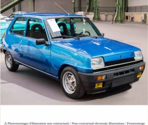 Renault 5 Alpine 1977 Alpine Blue