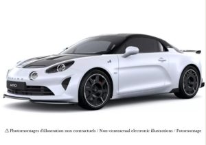 Alpine A110 R 2024 Iridescent White