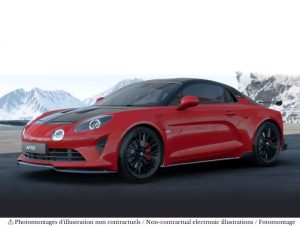 Alpine A110 R Turini 2025 Seismic Red