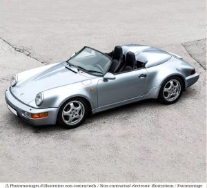 Porsche 911 Speedster WTL 1993 Polar Silver metallic