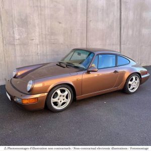 Porsche 911 Carrera 2 1992 Cognac Brown metallic
