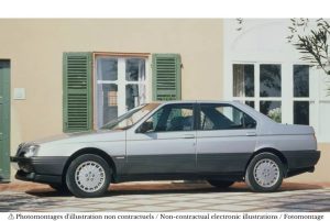 Alfa Romeo 164 1991 Light Grey metallic