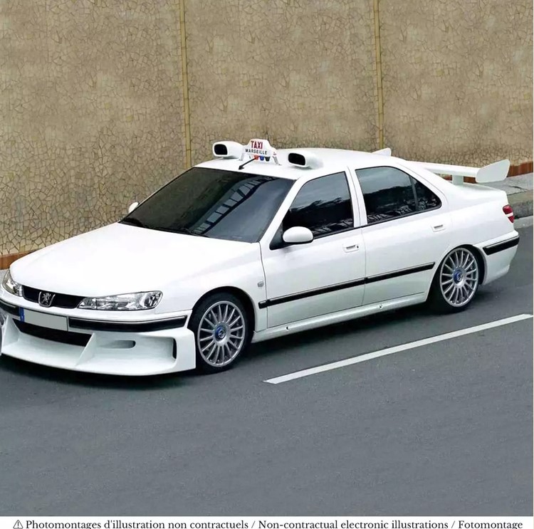 Peugeot 406 Taxi 2 Jet-car 1:43