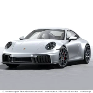 Porsche 911 GTS 2024 Polar Silver metallic Jet-car