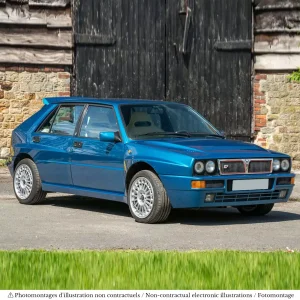 Lancia Delta HF Evo 2 1993 Blue Lagos Jet-car