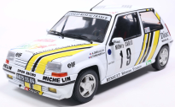 RENAULT 5 GT TURBO MK2 WHITE #19 A.OREILLE/G.THIMONIER RALLYE MONTE-CARLO 1989