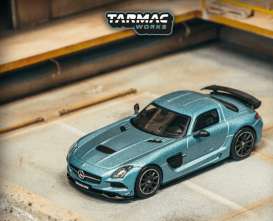 Mercedes-Benz SLS AMG Coupé Black Series, matte blue
