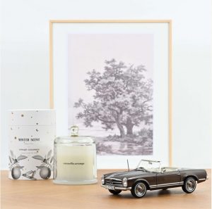 Mercedes-Benz 230 SL 1963 Bronce met 1:18 – Limited edition 300pcs