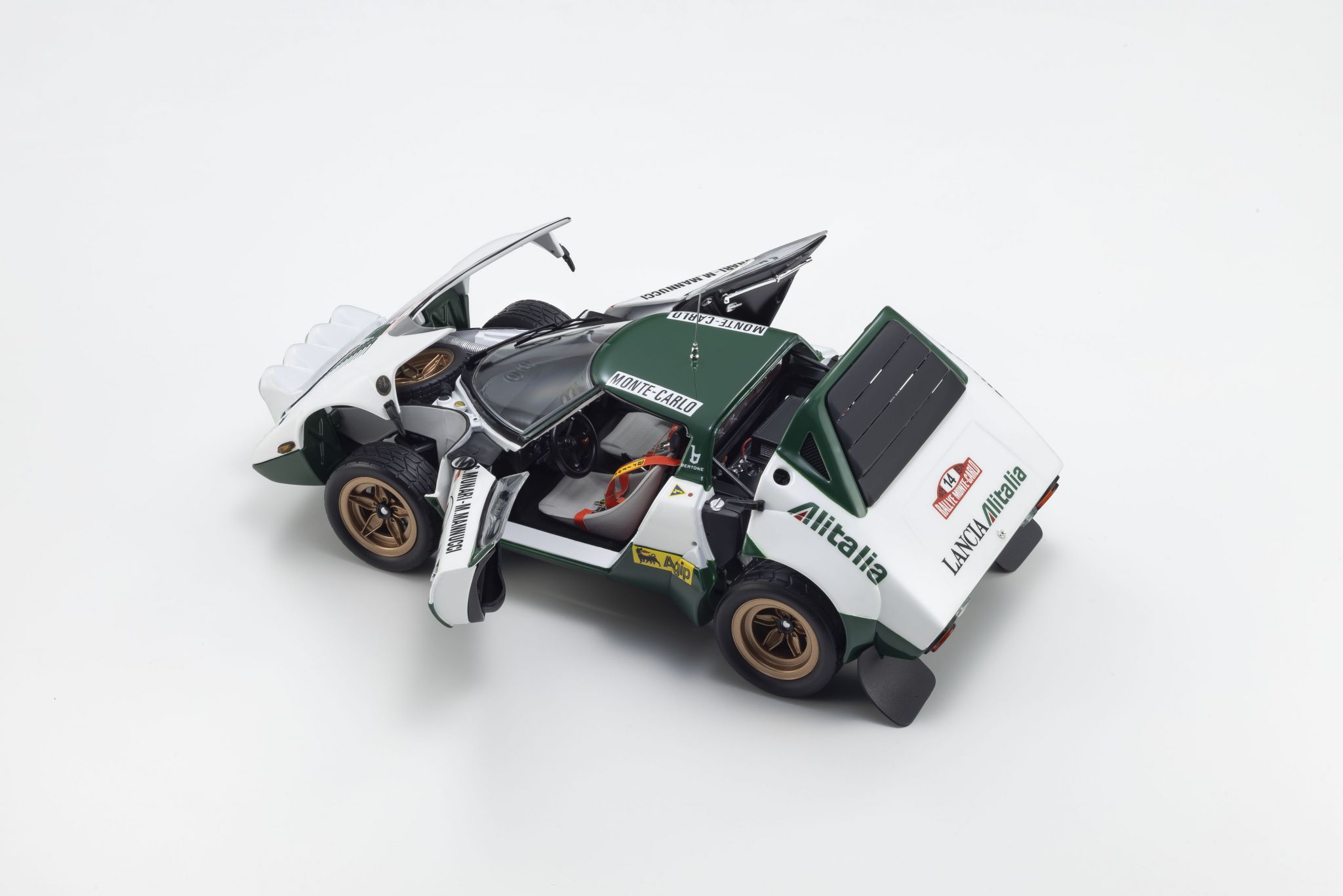 Lancia Stratos HF Nr.14 WINNER RALLY MONTECARLO 1975 SANDRO MUNARI - MARIO MANNUCCI - Figura 6