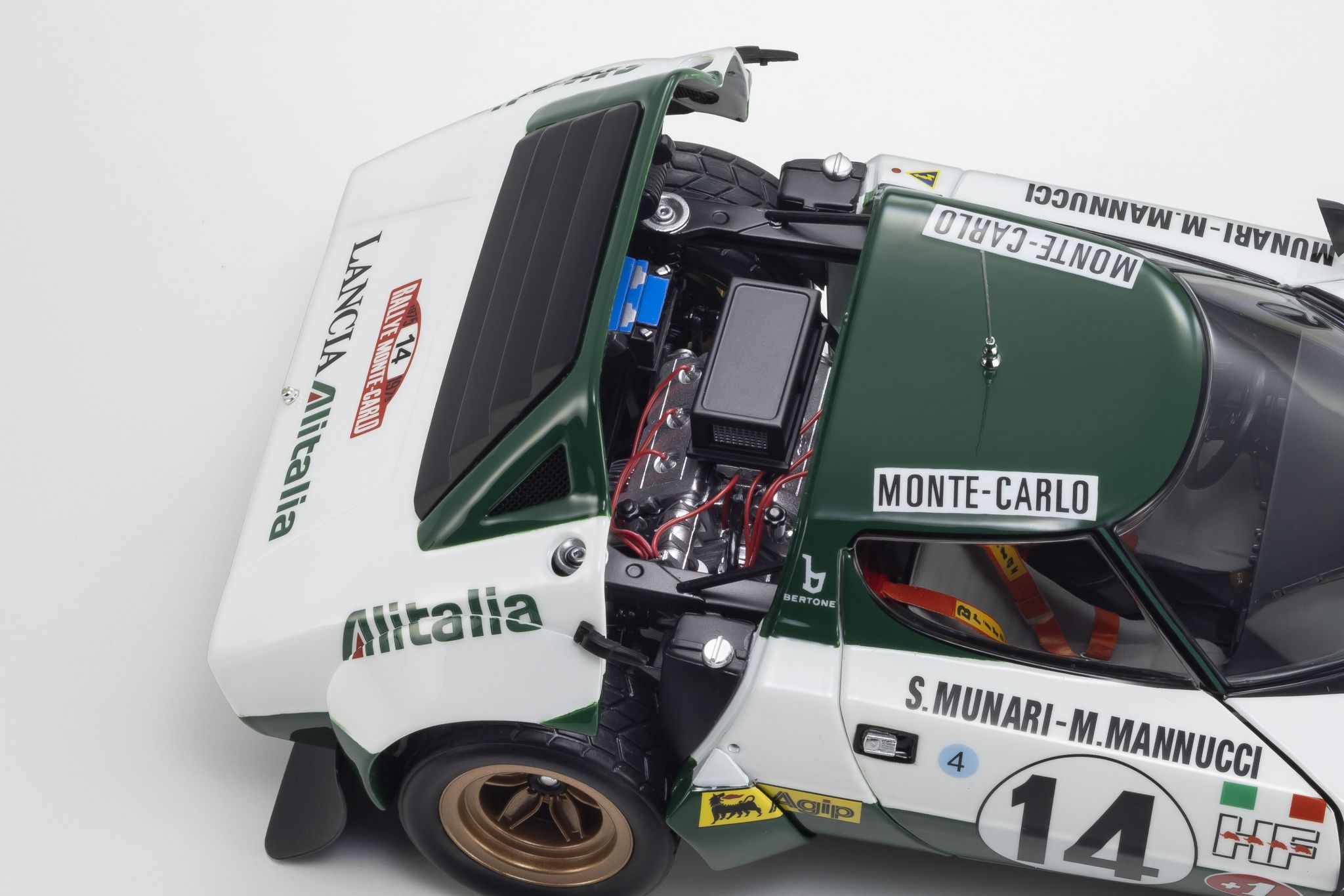 Lancia Stratos HF Nr.14 WINNER RALLY MONTECARLO 1975 SANDRO MUNARI - MARIO MANNUCCI - Figura 5