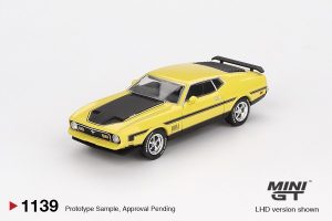 FORD MUSTANG MACH 1 GRABBER YELLOW 1971