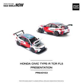 Honda Civic Type-R (FL5) TCR *Presentation*, white/red/black
