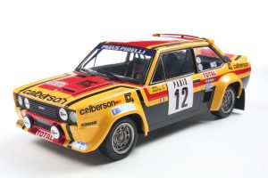 FIAT 131 ABARTH YELLOW #12 M.MOUTON / ARRI RALLYE DE MONTE-CARLO